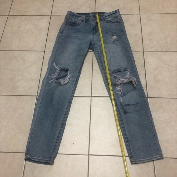 Empyre Easton distressed boyfriend jeans, size one. - Picture 8 of 16